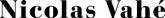 Logo av Nicolas Vahe